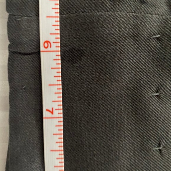 Cabi Charcoal Gray Silk Flannel (ALTERED) - Picture 8 of 8